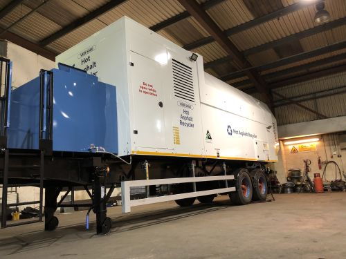 Click Here To Enlarge This Photo Of VEB5000 - HOT ASPHALT READYMIX & RECYCLING UNIT
